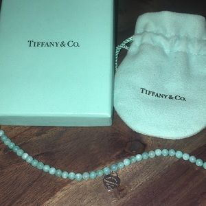 Return to Tiffany bead bracelet